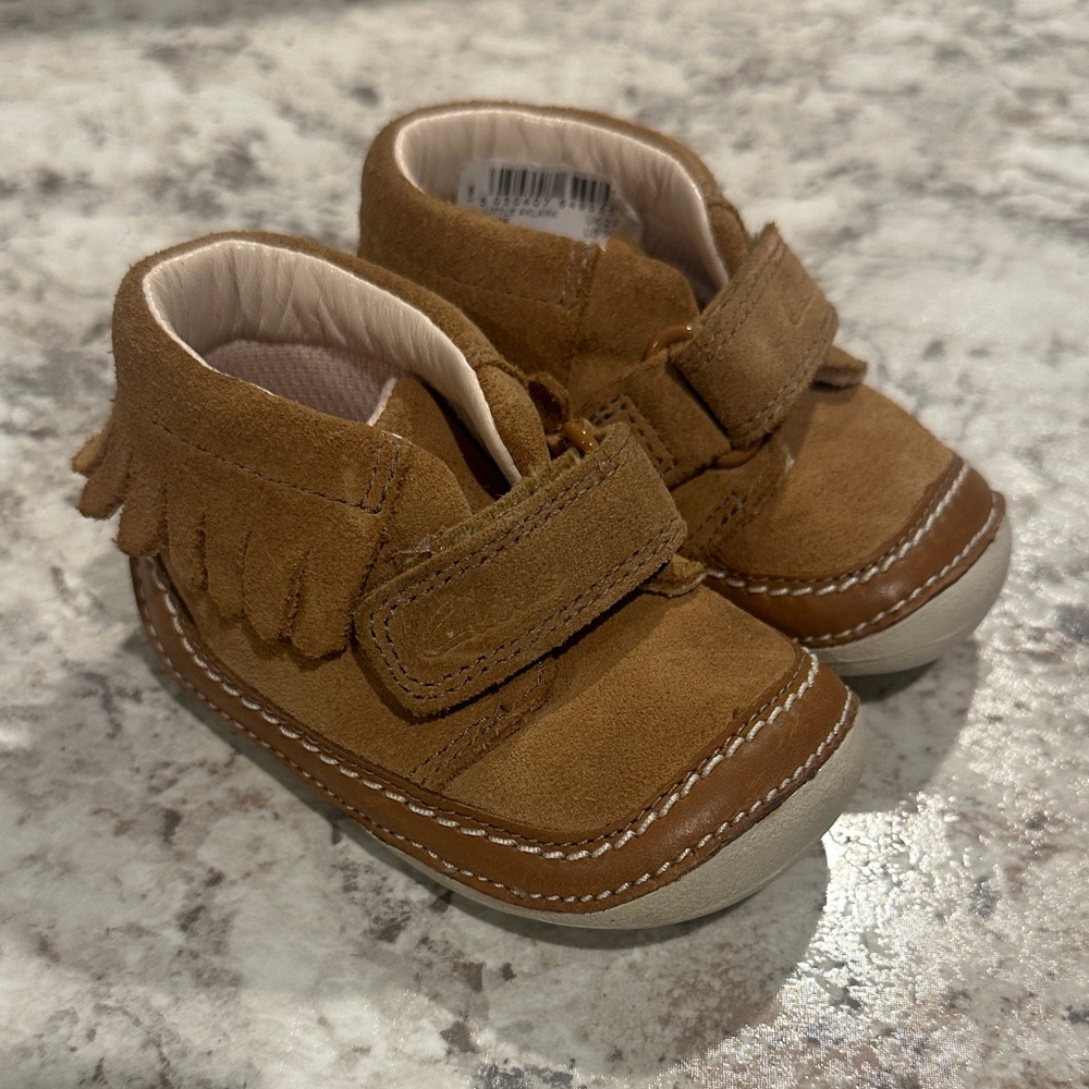 Clark’s first shoes moccasin